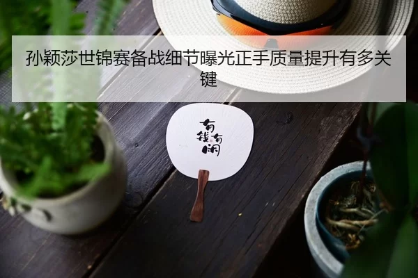 孙颖莎世锦赛备战细节曝光正手质量提升有多关键